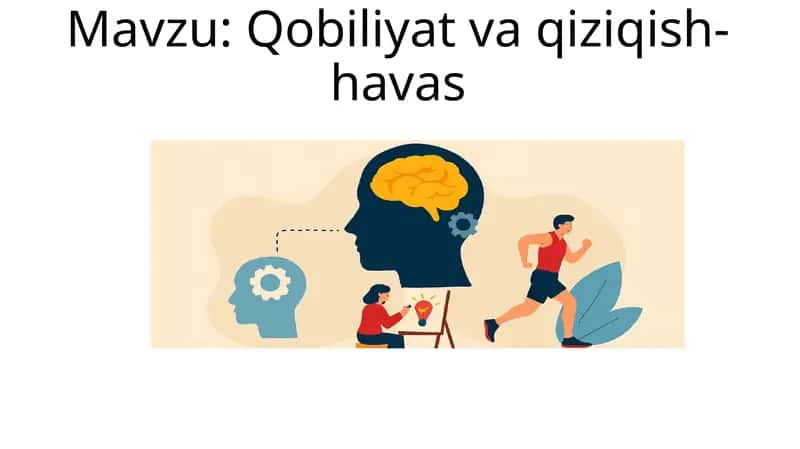Qobiliyat va qiziqish- havas