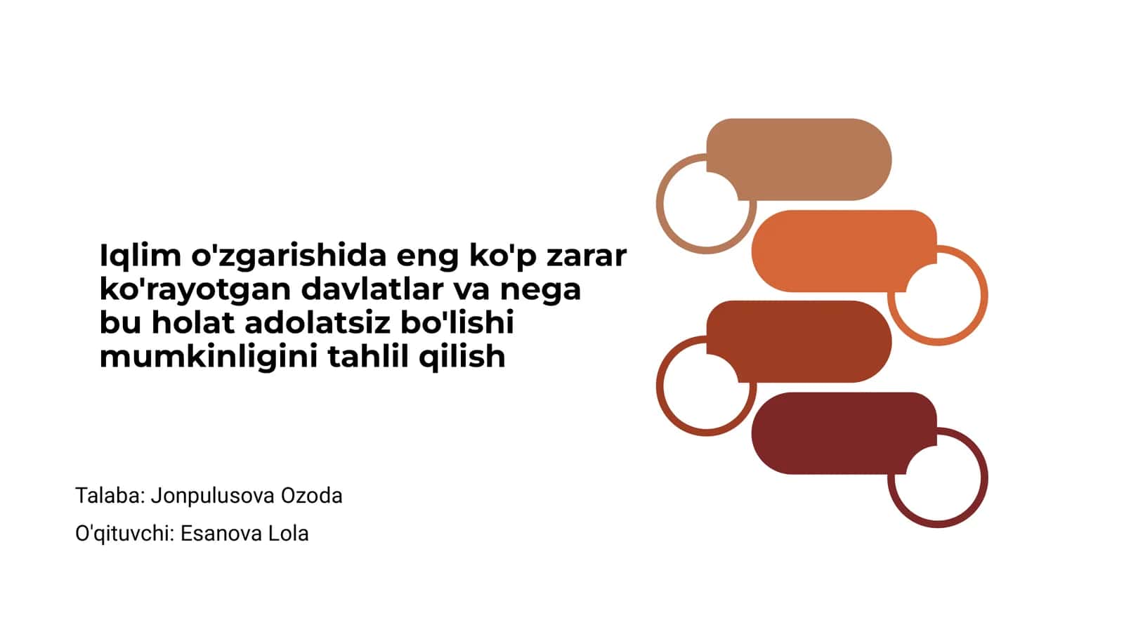 Iqlim o'zgarishining global ta'siri