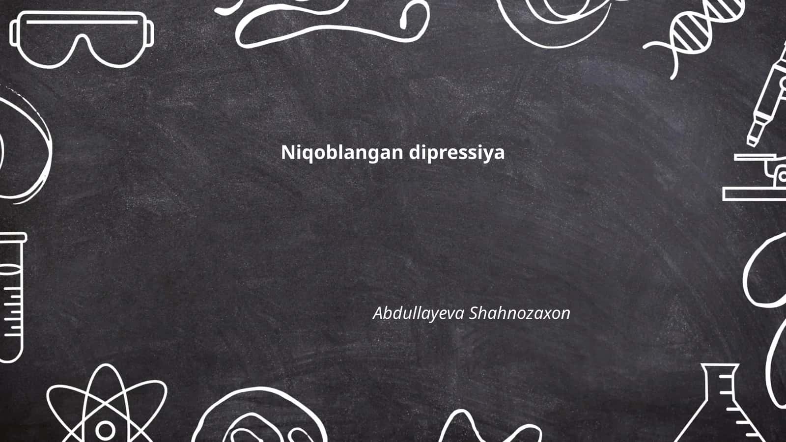 Niqoblangan depressiya