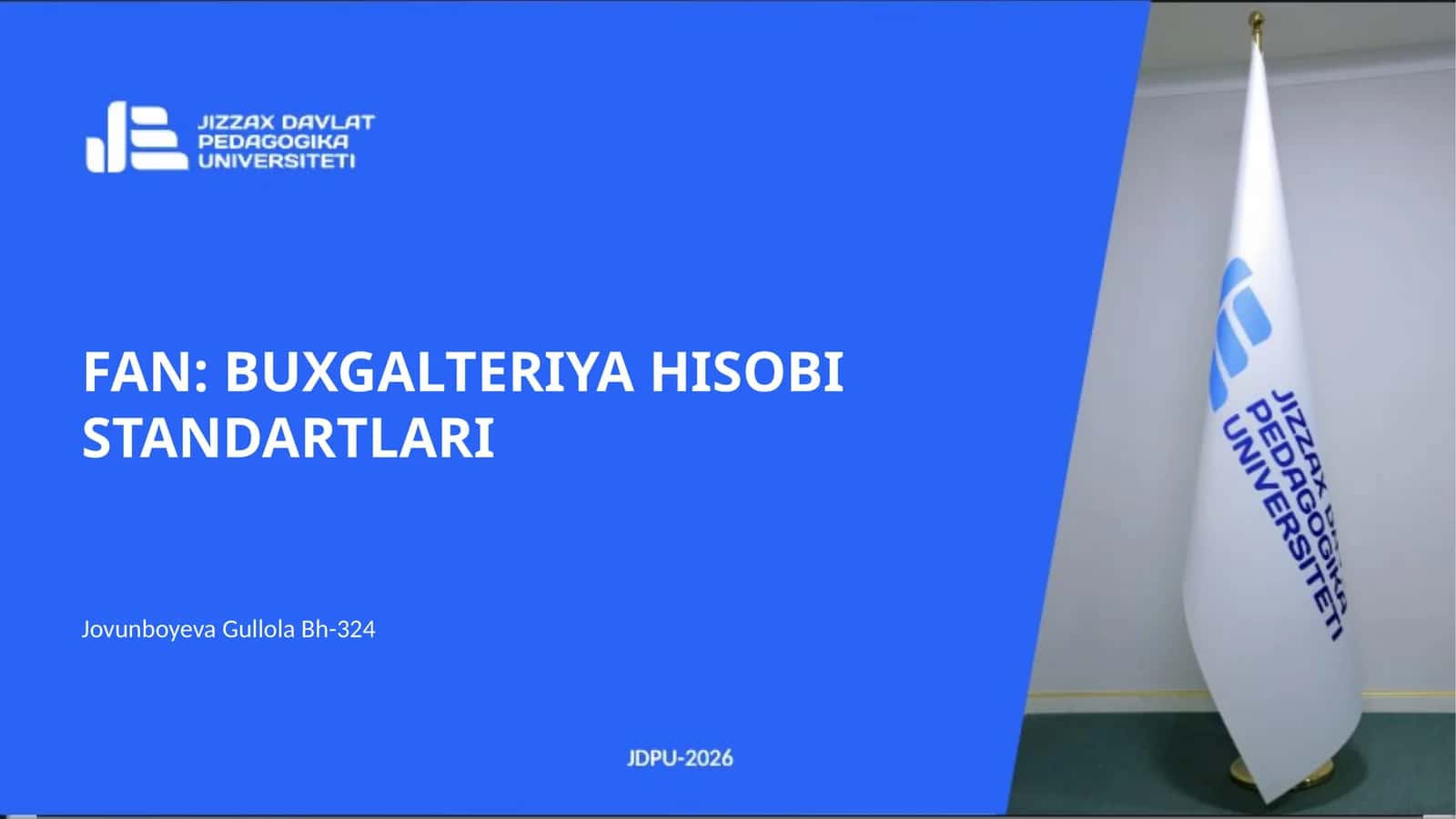 Moliyaviy hisobotlarning tuzilishi va maqsadlari
