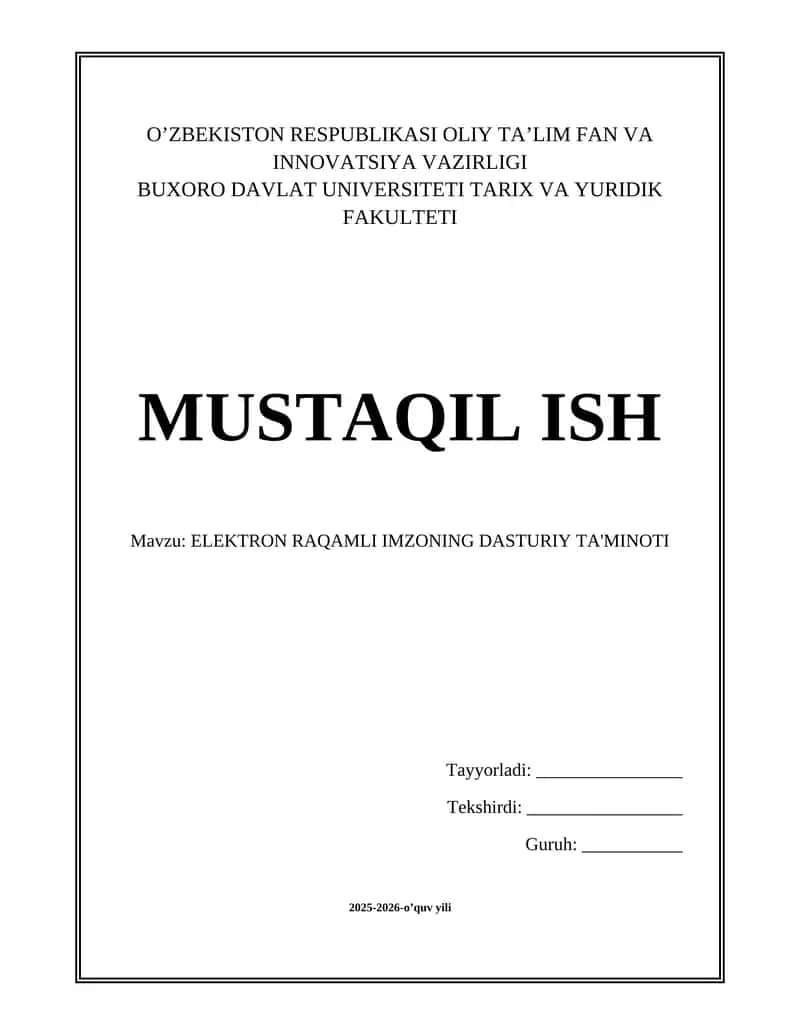 Elektron raqamli imzo dasturiy ta'minoti