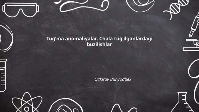 Tugʻma anomaliyalar