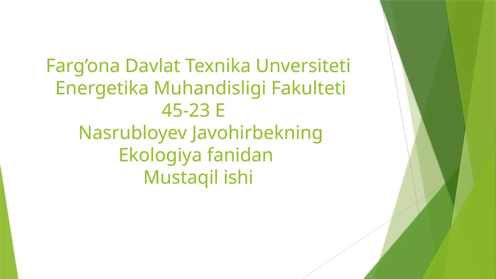 Globalisishning sabablari
