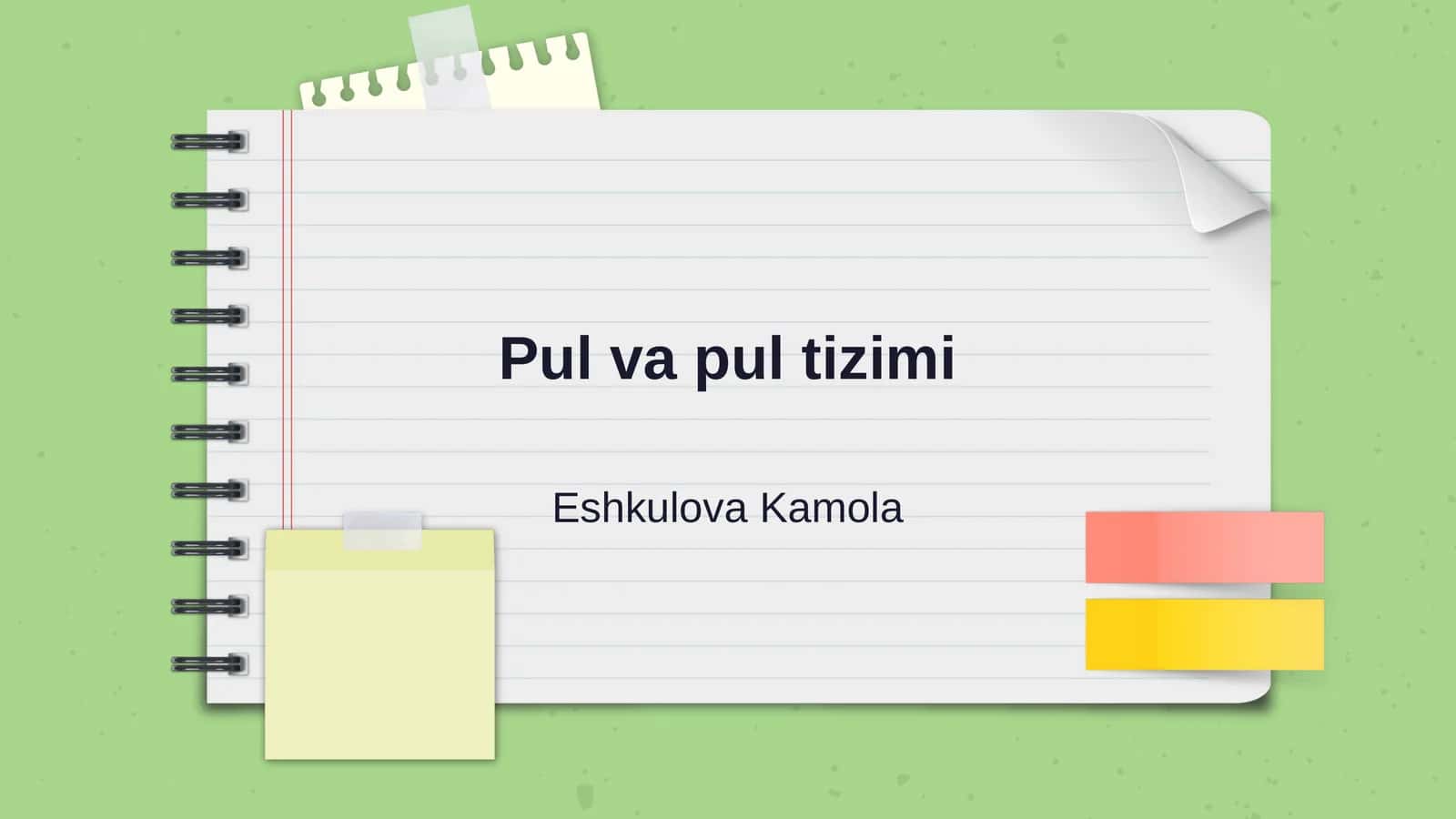 Pul va pul tizimi