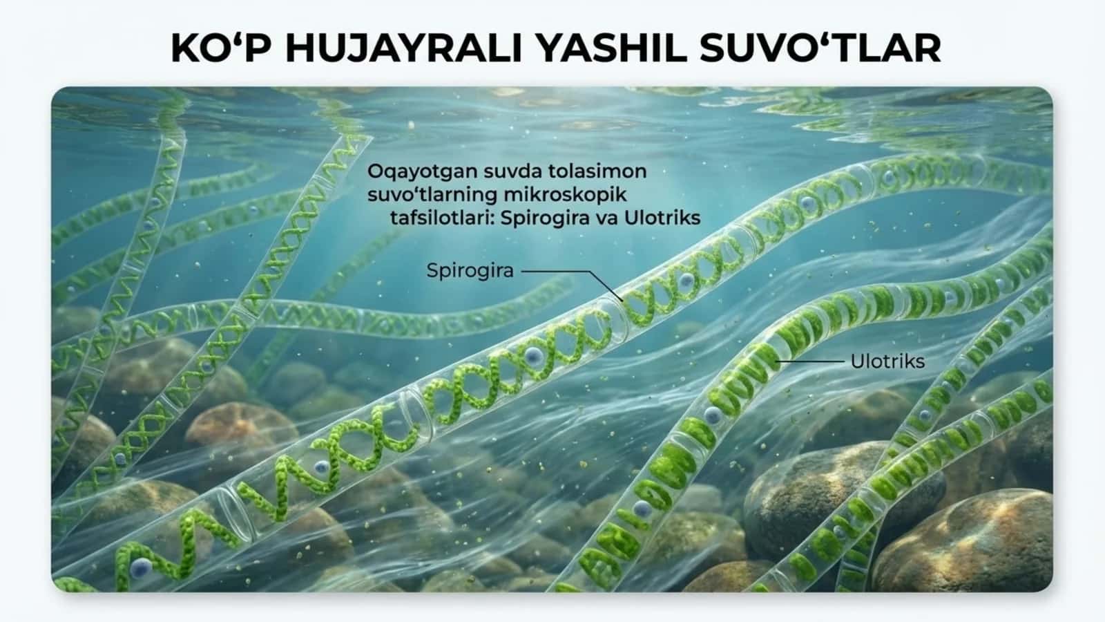 Ko'p hujayrali yashil suvo'tlar