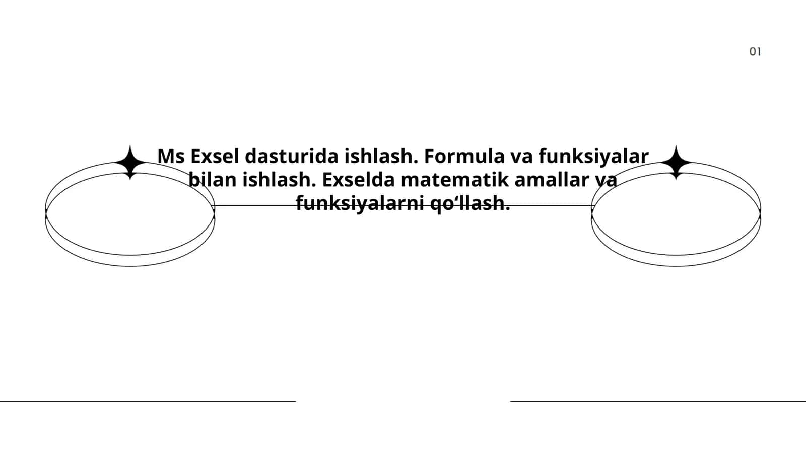 Excel matematik amallar va funksiyalari