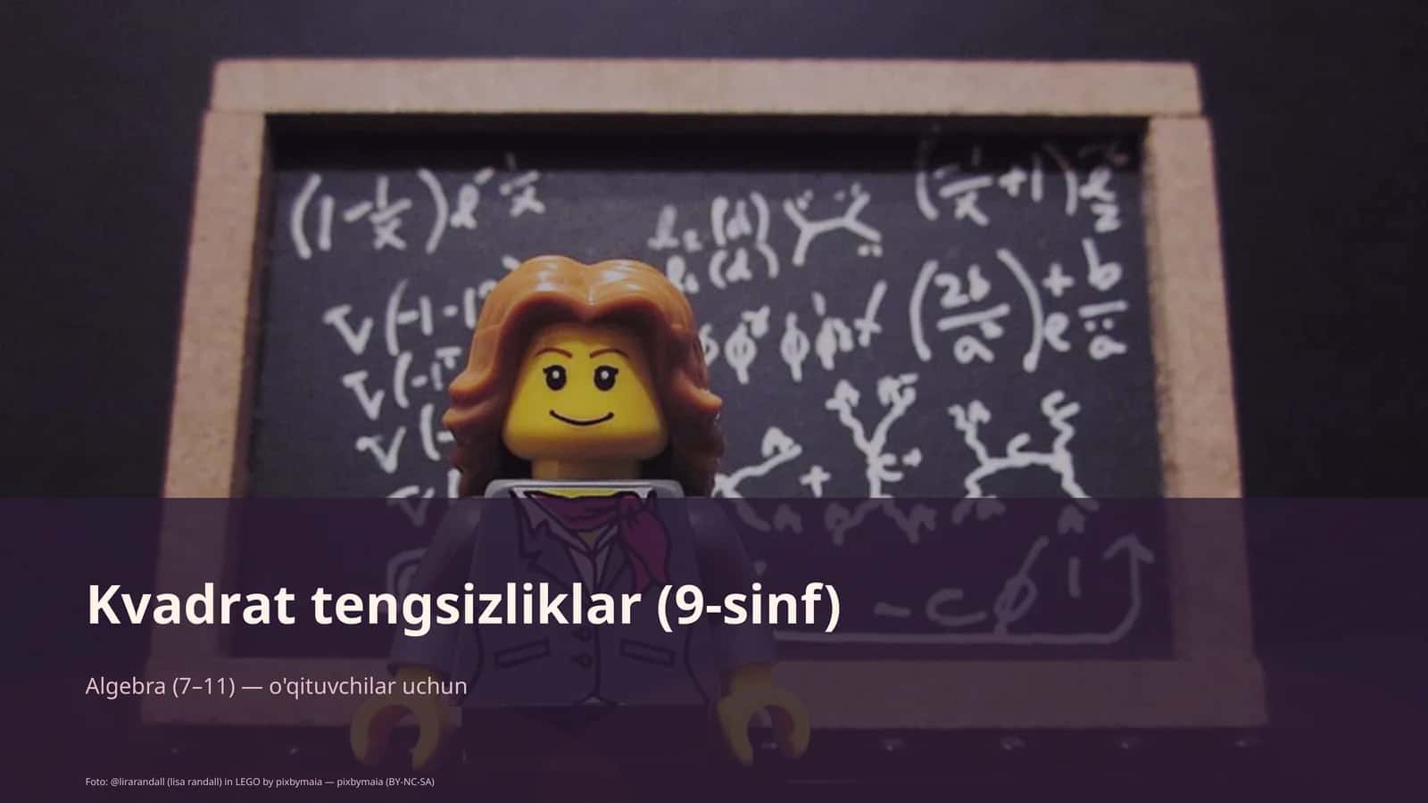 Kvadrat tengsizliklar (9-sinf)