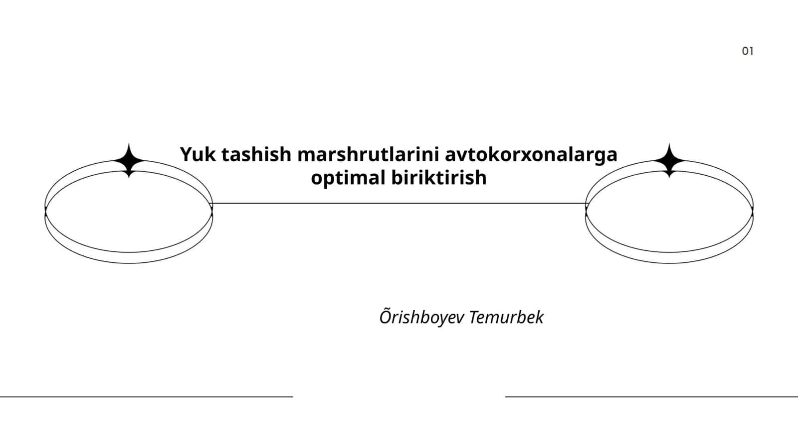 Yuk tashish marshrutlarini avtokorxonalarga optimal biriktirish