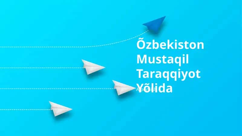O'zbekiston Mustaqil Taraqqiyot Yõlida