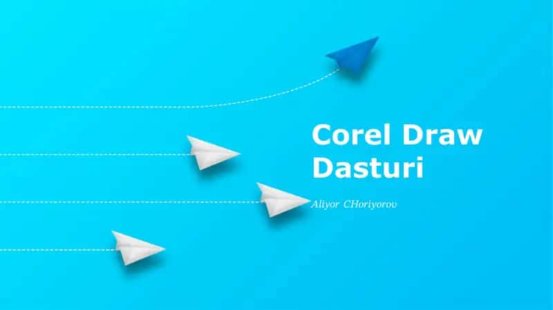 CorelDRAW Dasturi