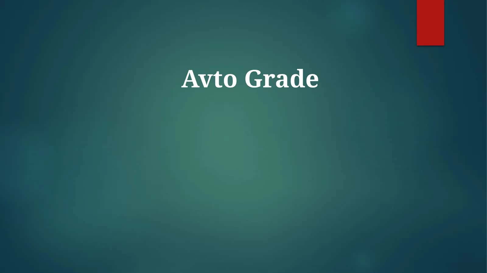 Avto Grade