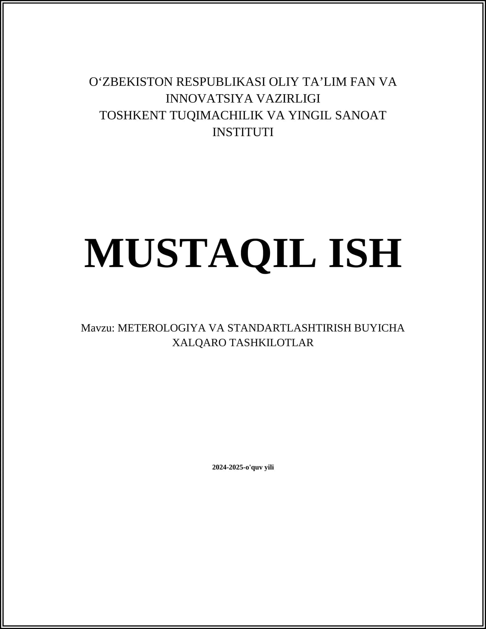 Meteorologik kuzatish tizimlari