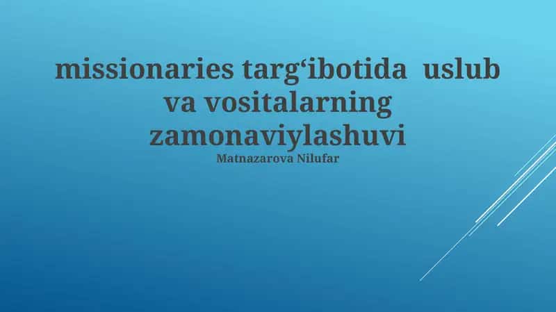 Samaradorlikni Oshirish va Yangi Imkoniyatlar
