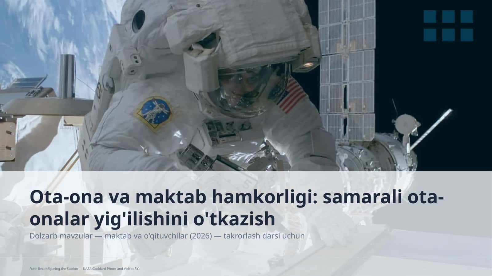 Dolzarb mavzular — maktab va o'qituvchilar