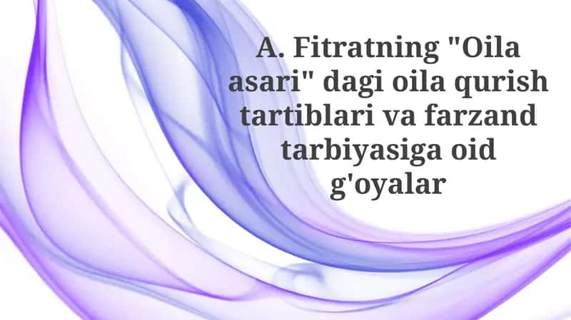 Fitratning "Oilaasari"