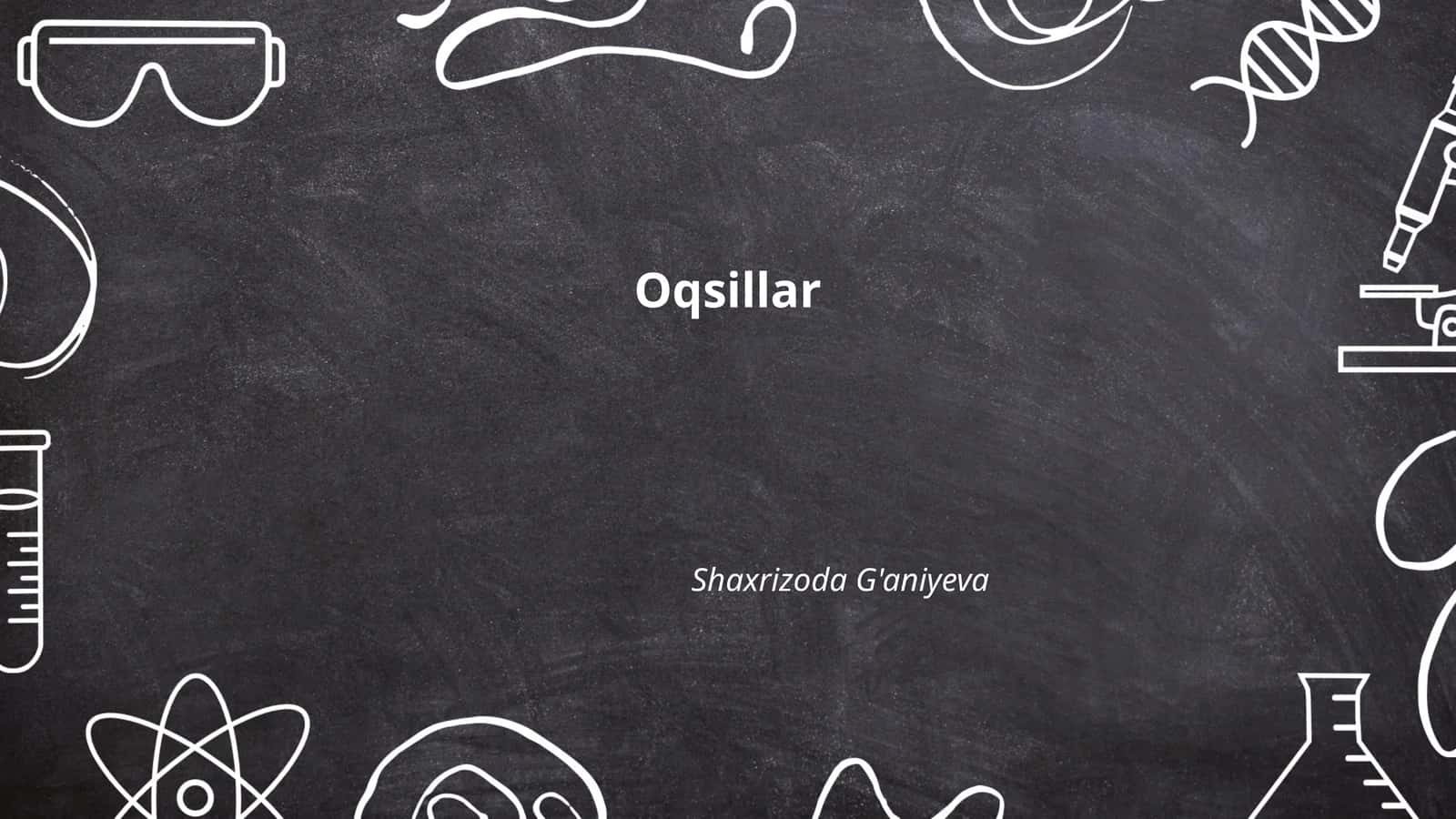 Oqsillar