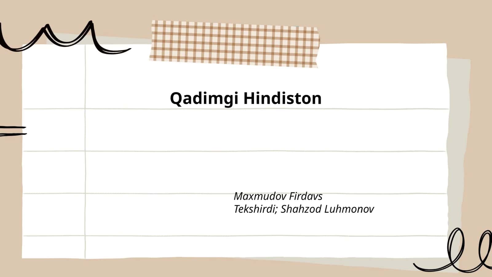 Qadimgi Hindistonning ijtimoiy tuzilishi