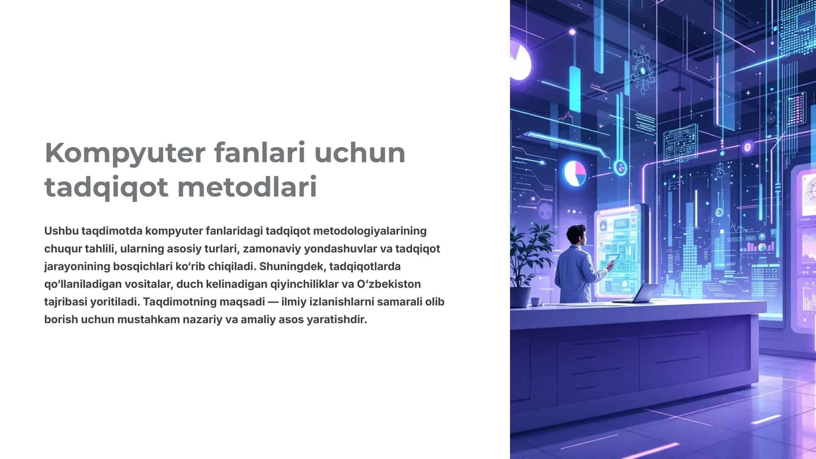 Kompyuter fanlari uchun tadqiqot metodlari