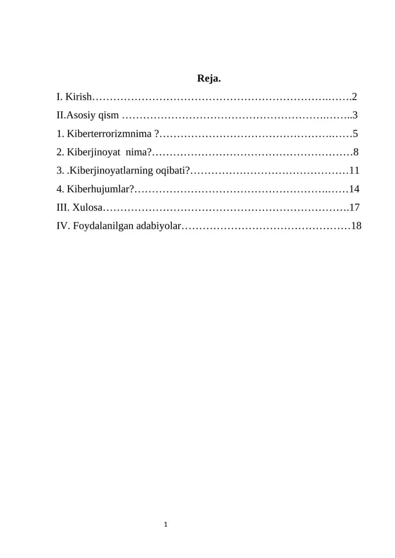 Kiberhujumlar