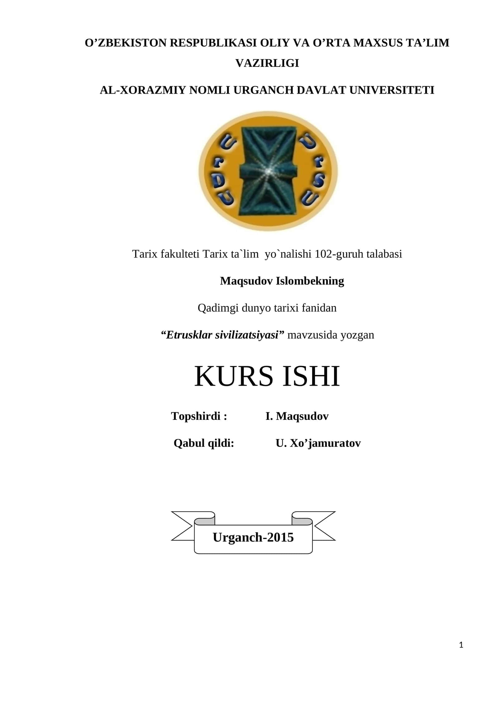 Etrusklar sivilizatsiyasi