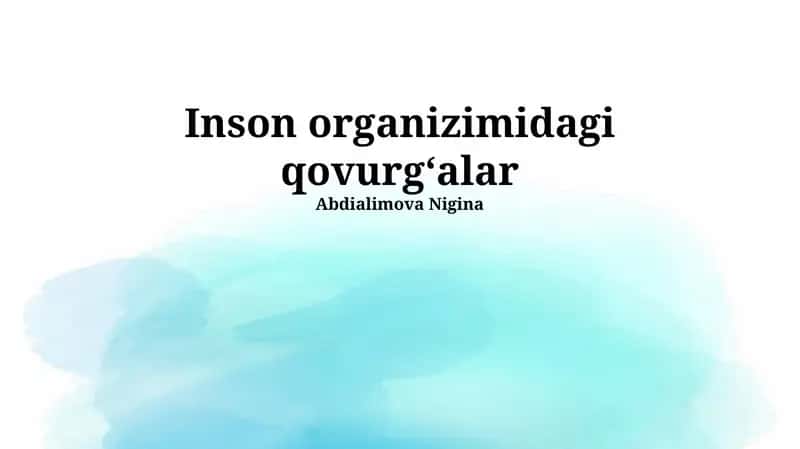 Qovurg'alarning Tuzilishi va Joylashuvi