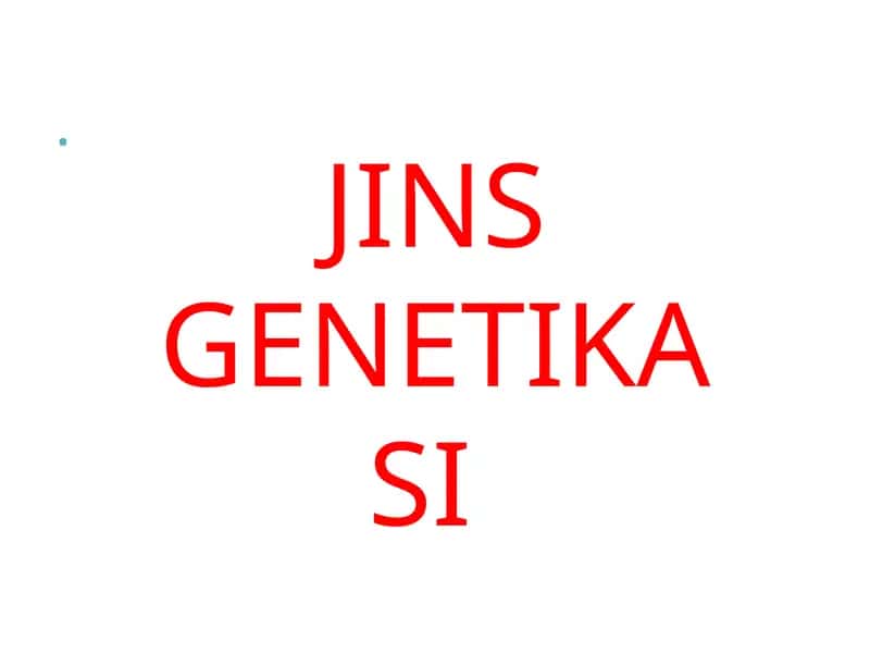Jins genetikasi