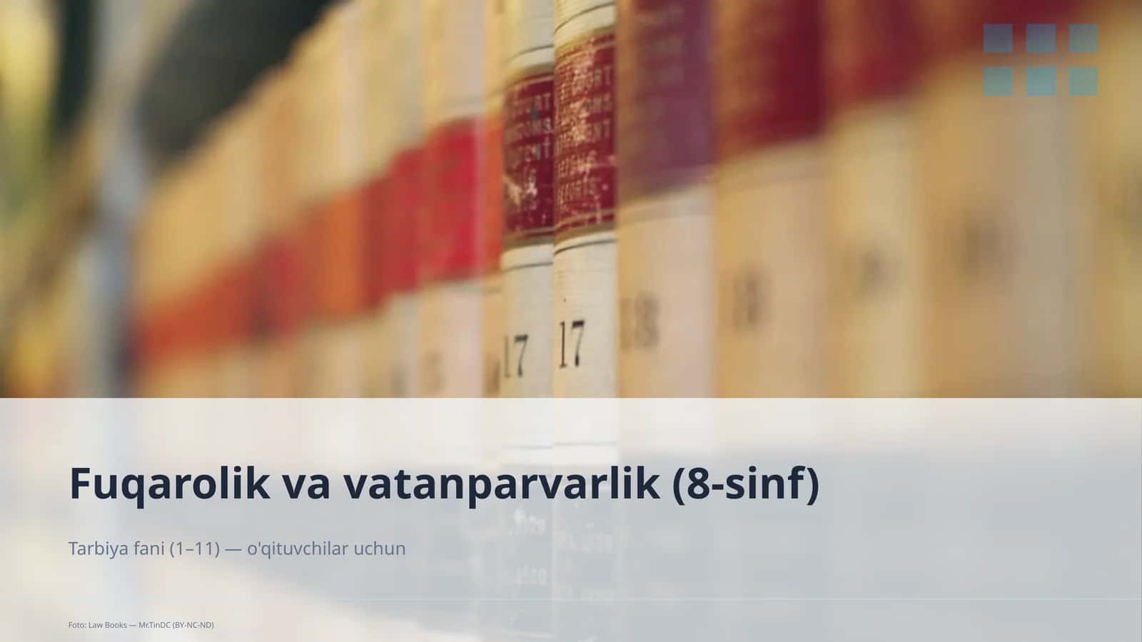 Fuqarolik va vatanparvarlik (8-sinf)