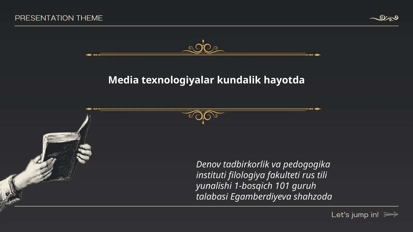 Filologiya fakulteti rus tili yunalishi
