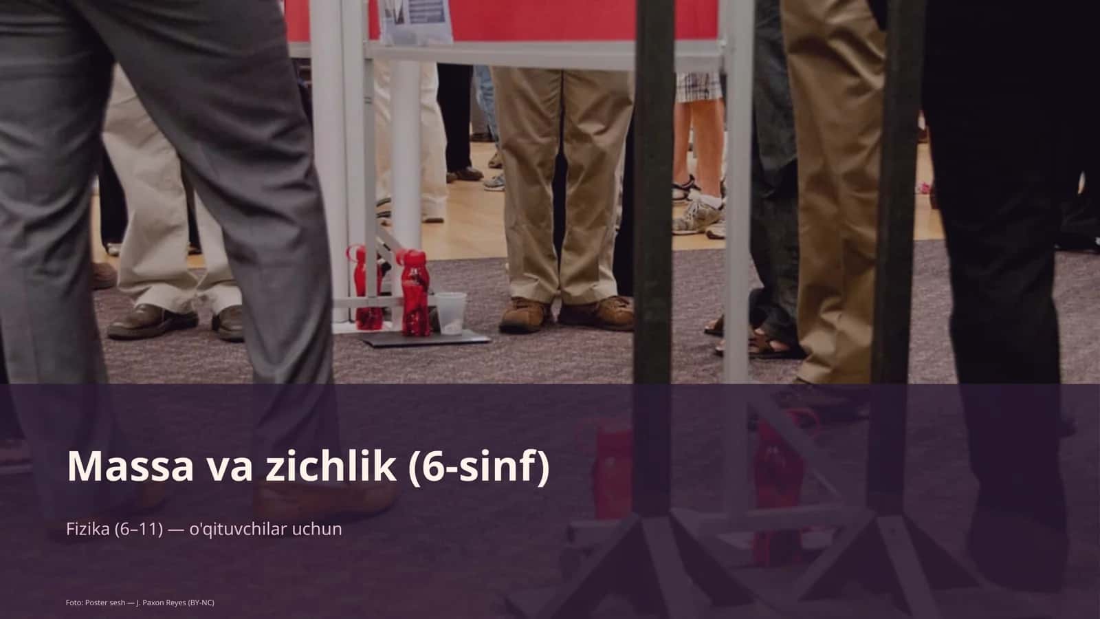 Massa va zichlik (6-sinf)