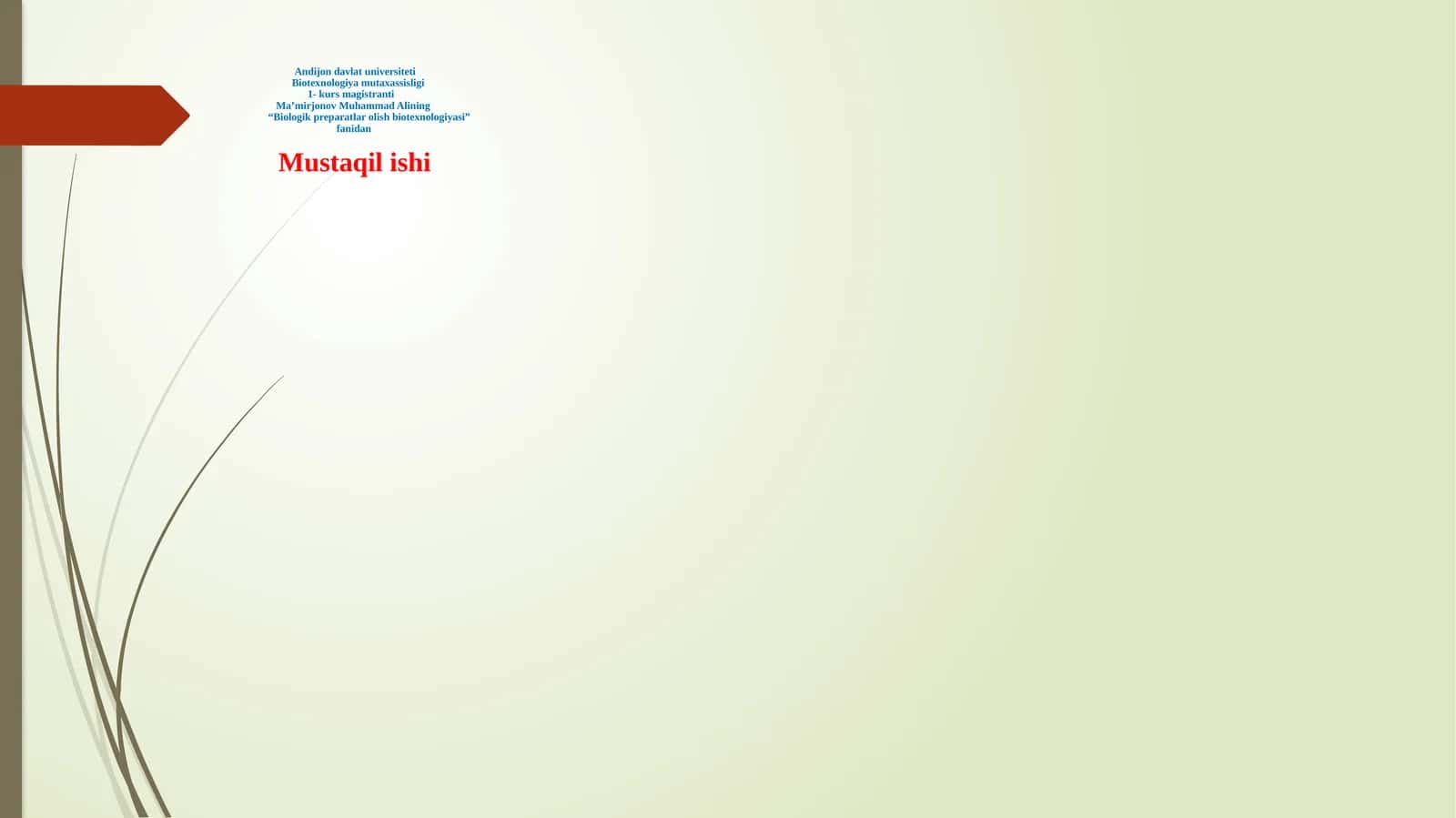 Biotexnologiyadagenmuhandisligiusullariyordamidao‘simliklarningsifatko‘rsatkichlariniyaxshilashvahosildorliginioshirish
