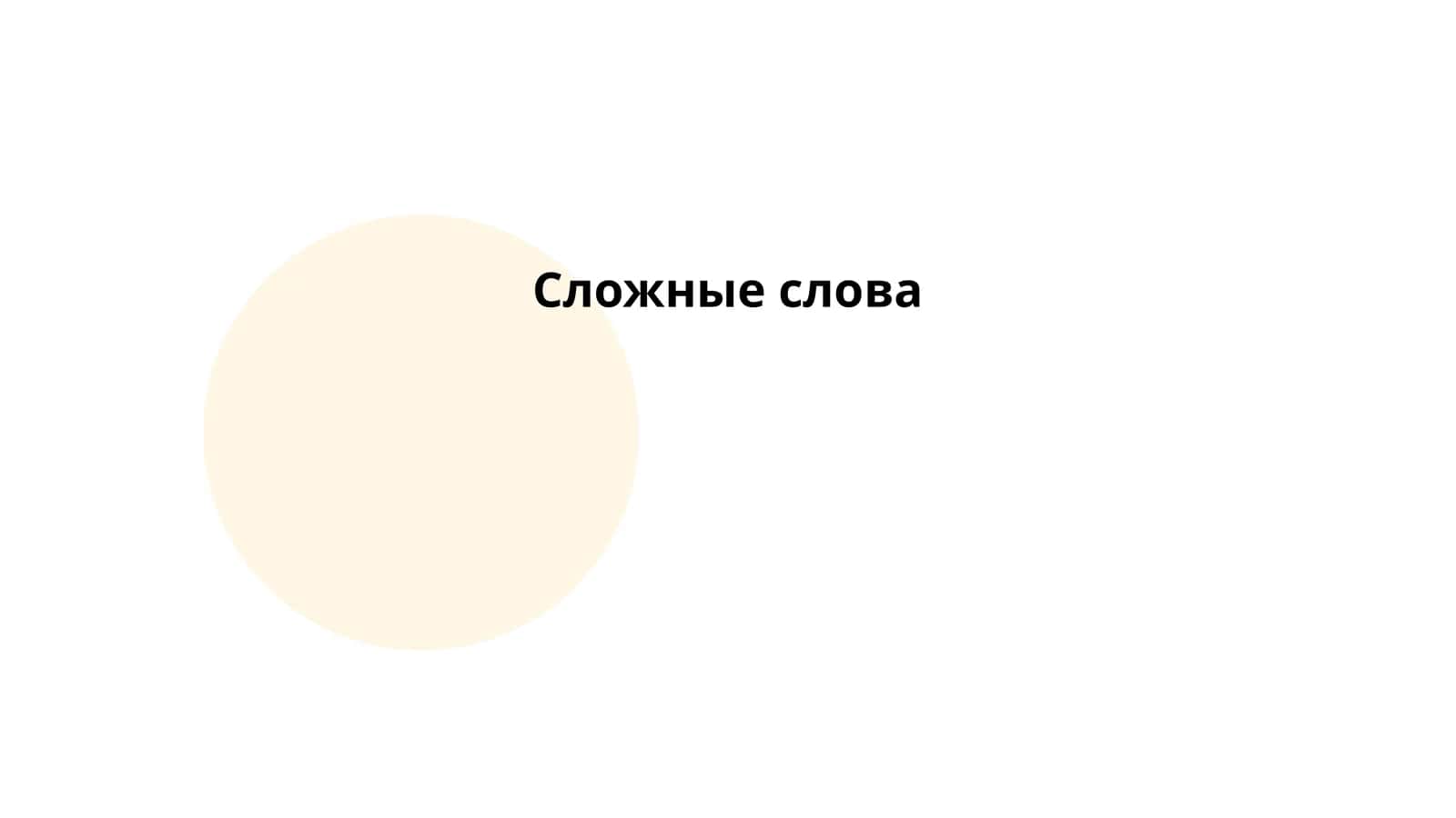 Образование сложных слов в русском языке