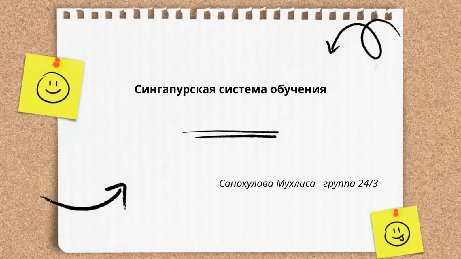 Сингапурская система обучения