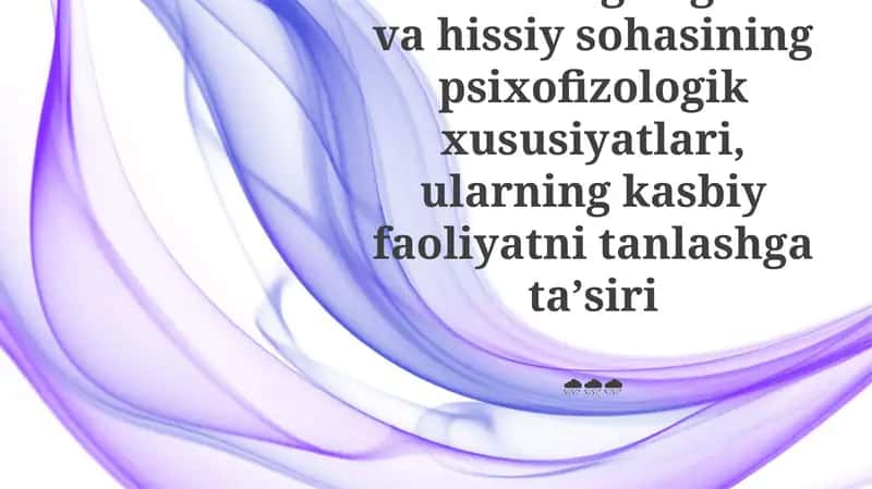 Ikki qo'lli o'g'il bolalarning kognitiv va hissiy sohasining psixofizologik xususiyatlari