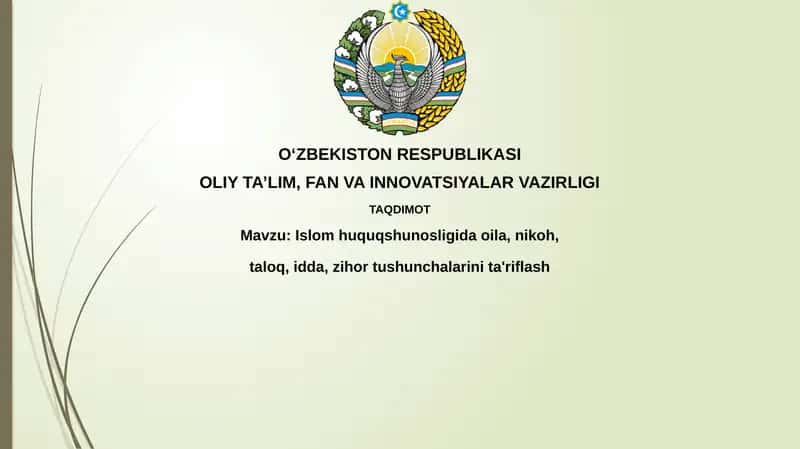 Oila va Nikoh