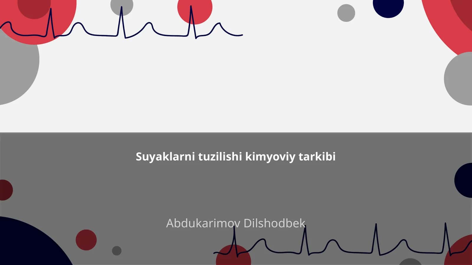 Suyaklarni tuzilishi kimyoviy tarkibi