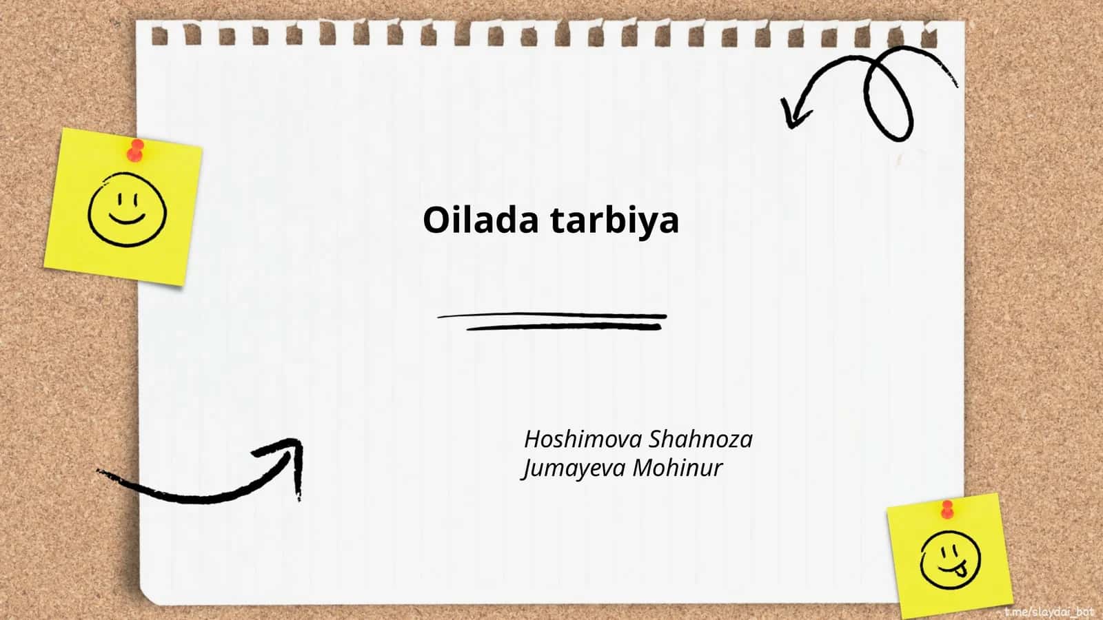Oilada tarbiya