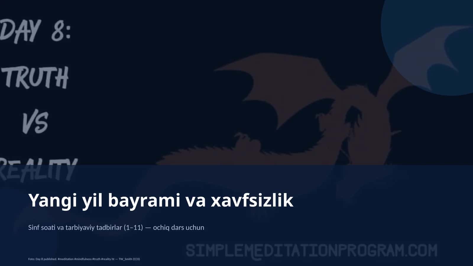 Sinf soati va tarbiyaviy tadbirlar
