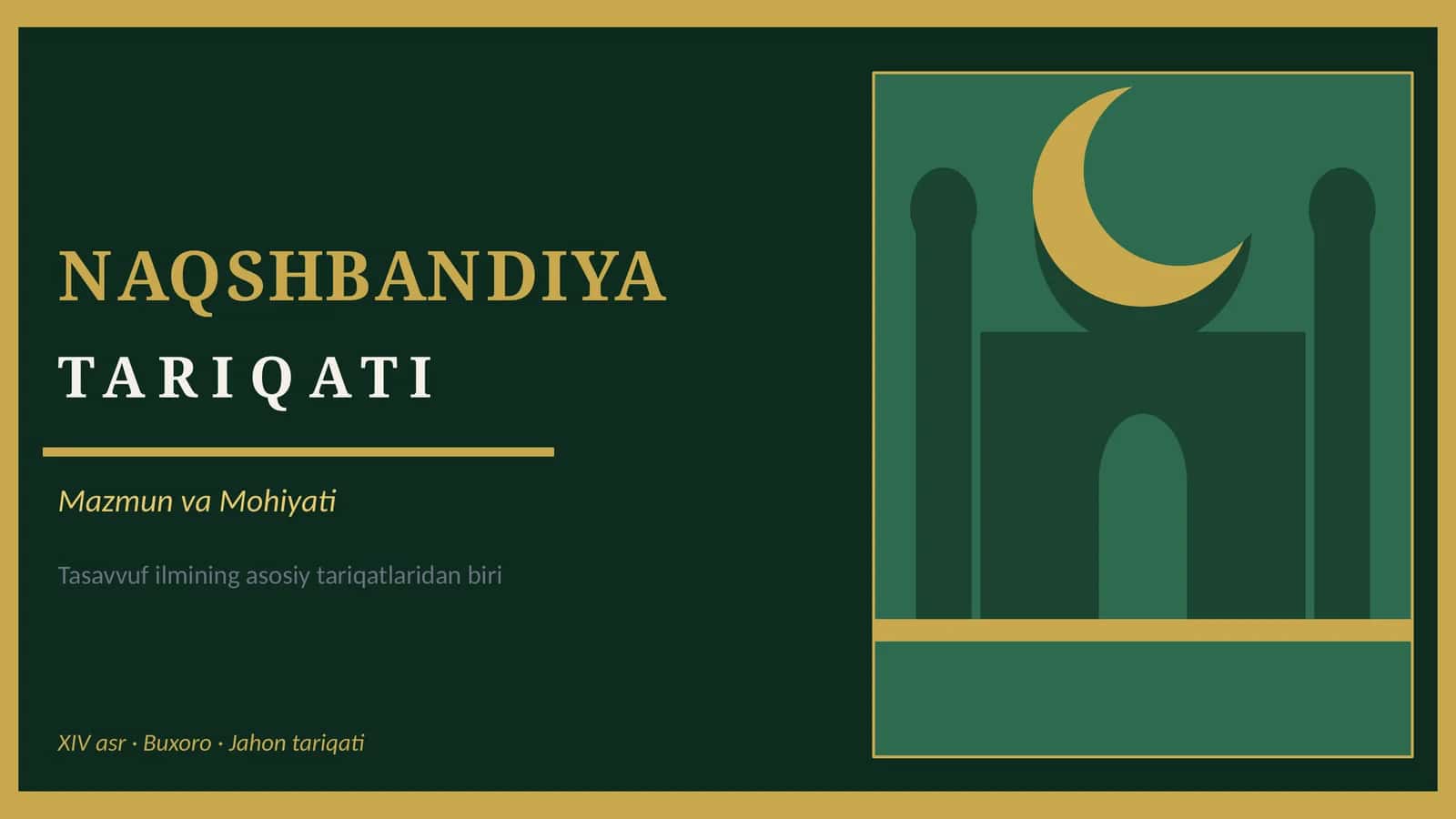 Naqishbandiya Tariqati