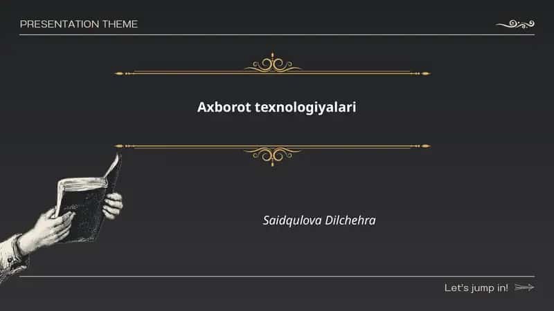 Axborot texnologiyalari
