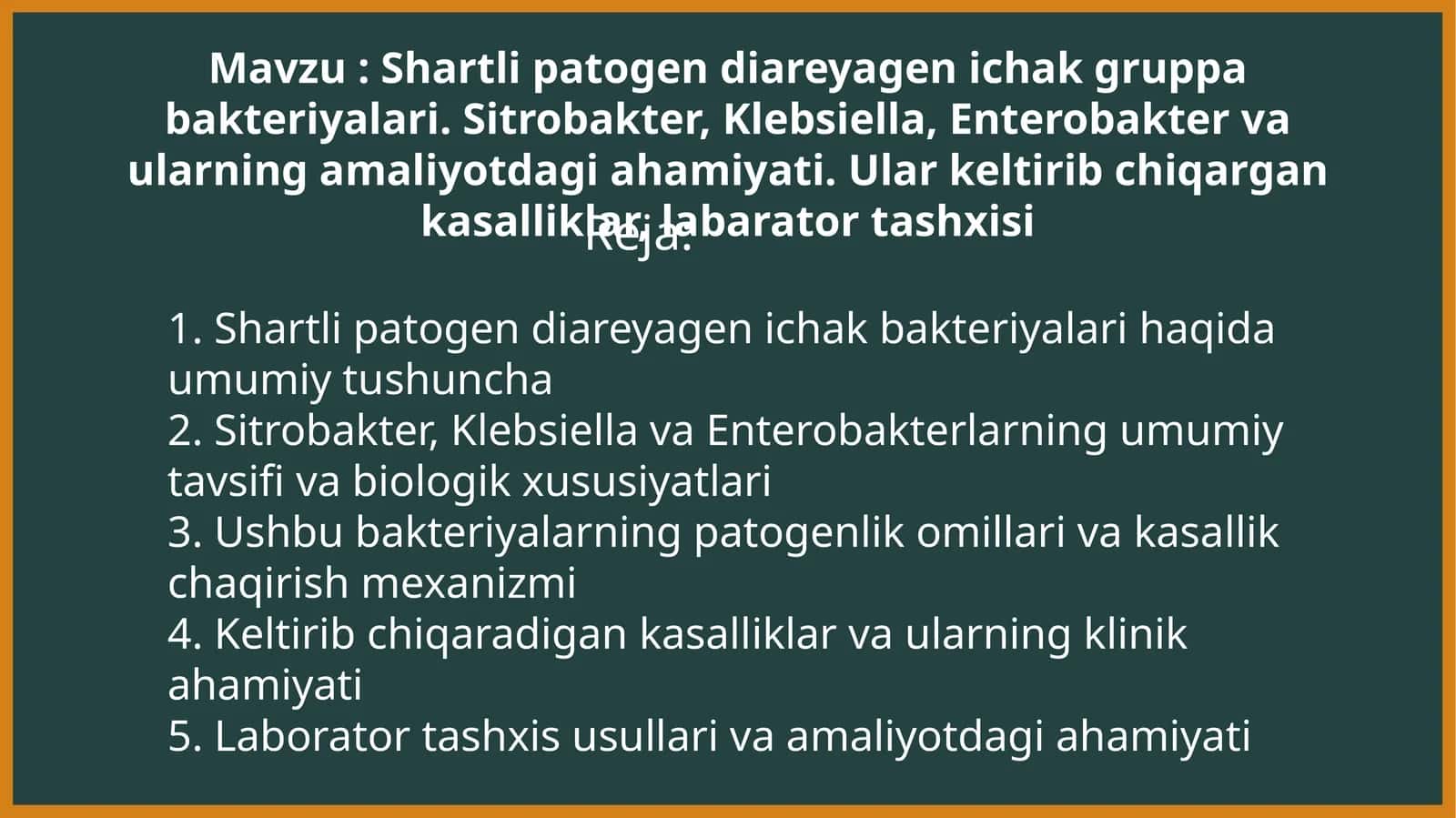 Shartli patogen diareyagen ichak bakteriyalari