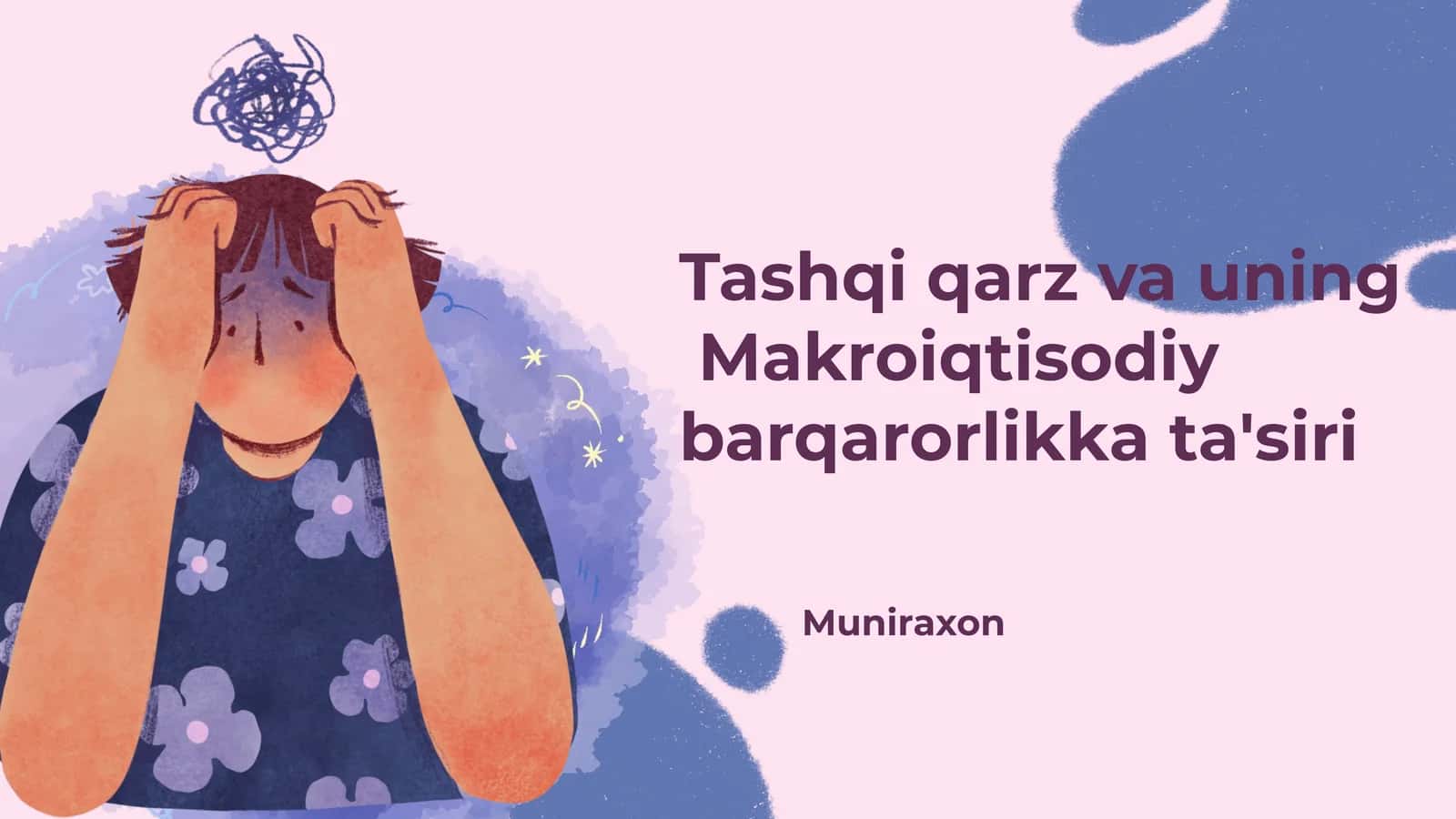 Tashqi qarz va uning Makroiqtisodiy barqarorlikka ta'siri