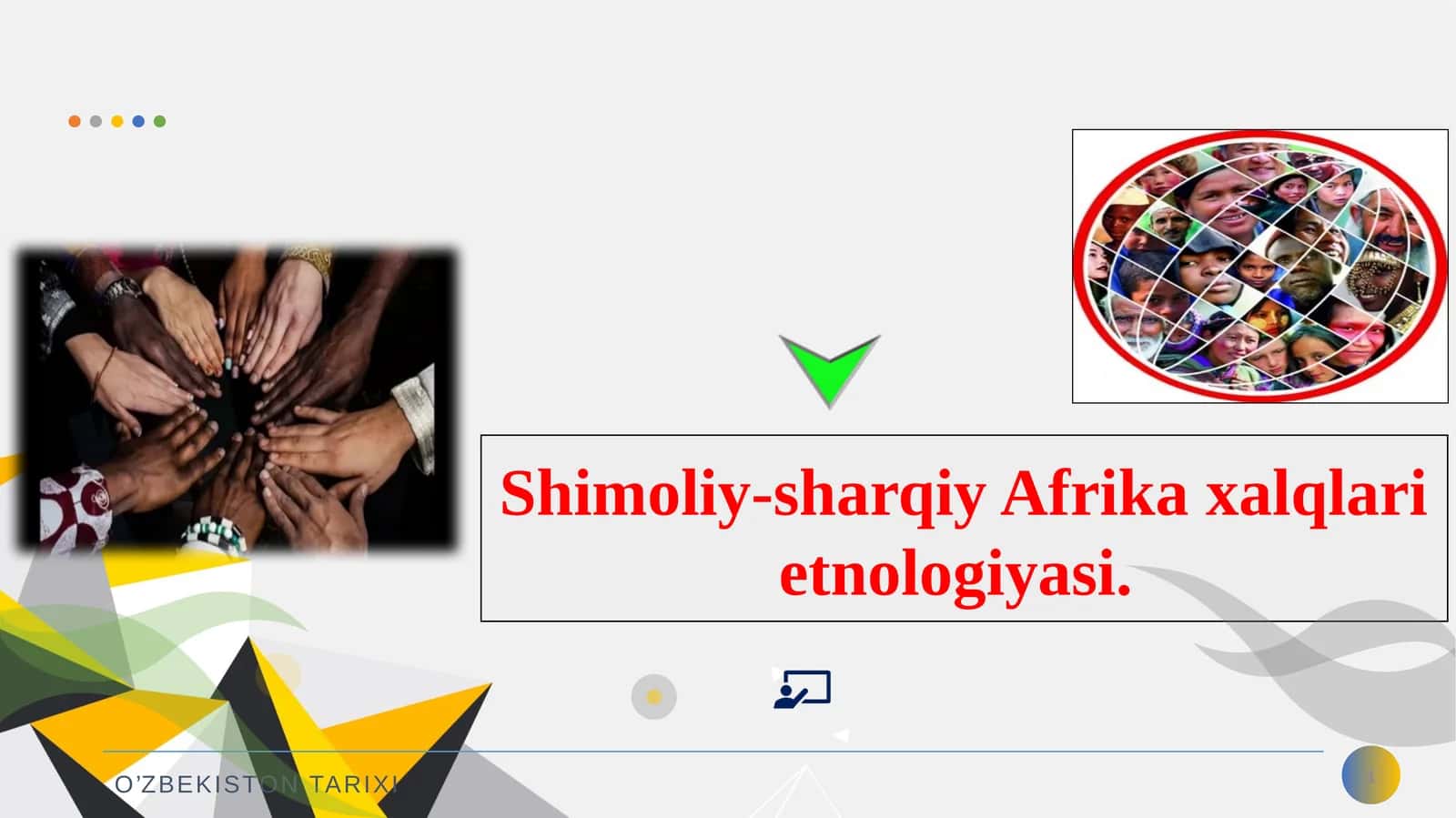 Shimoliy-sharqiy Afrika xalqlari etnologiyasi.