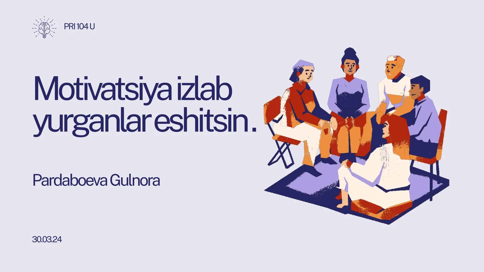 Motivatsiya va Maqsadlarni Belgilash