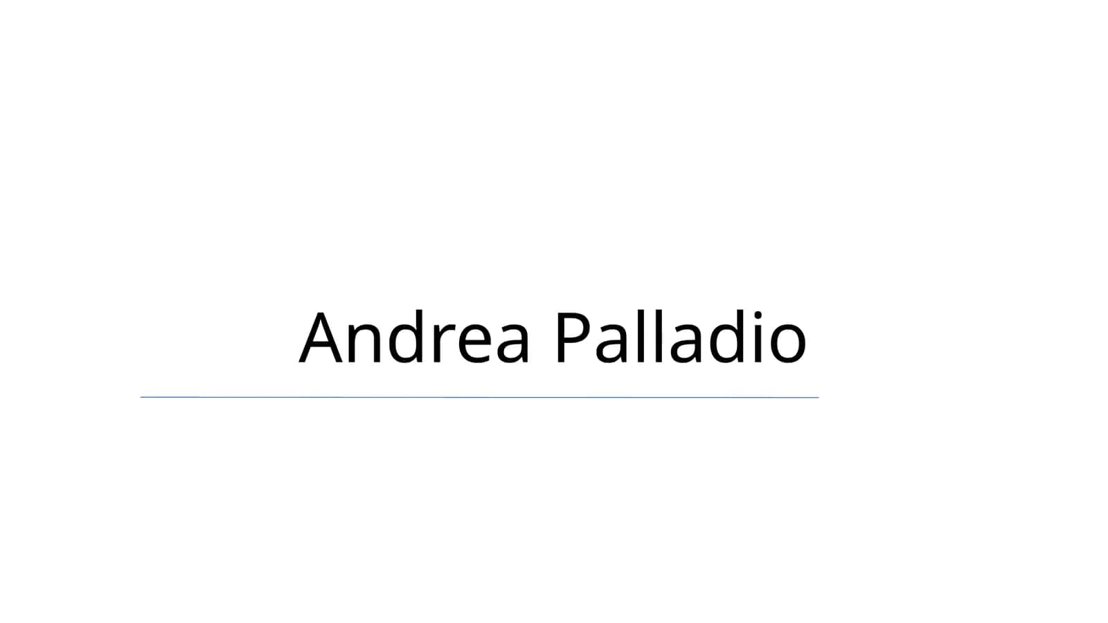 Andrea Palladio