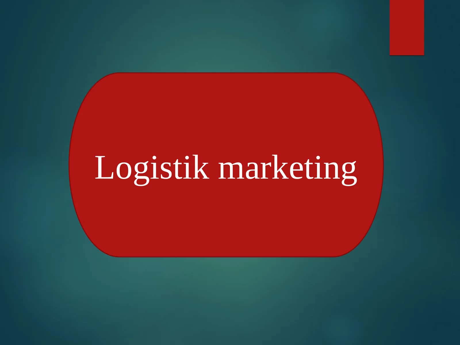 Logistik marketing