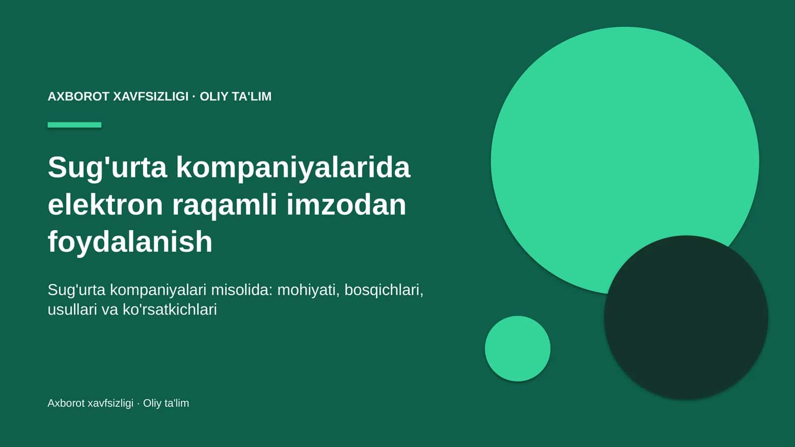 sug'urta kompaniyalarida elektron raqamli imzodan foydalanish 2450