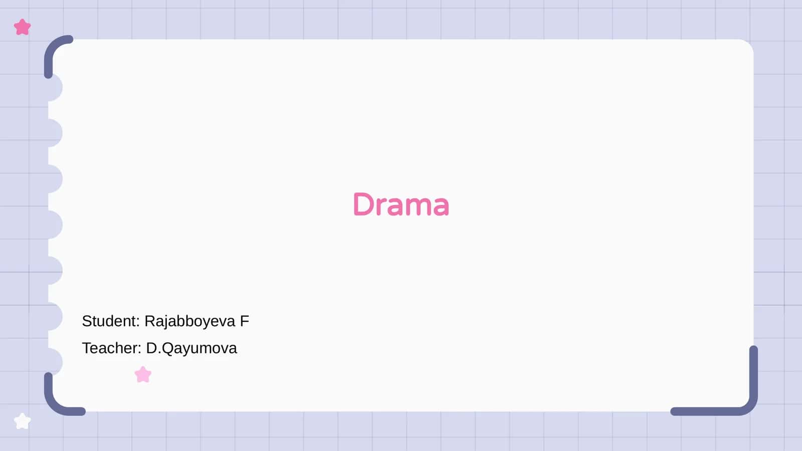 Drama