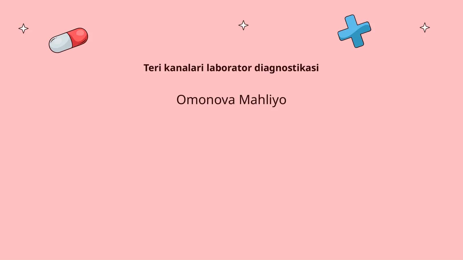Teri kanalari laborator diagnostikasi