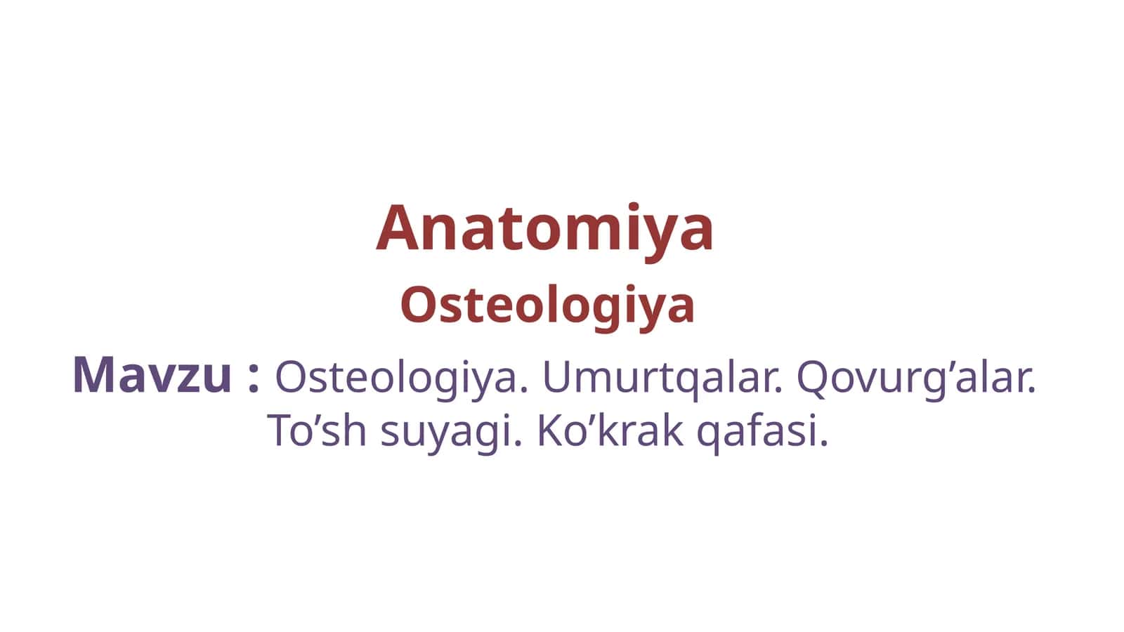 Osteologiya