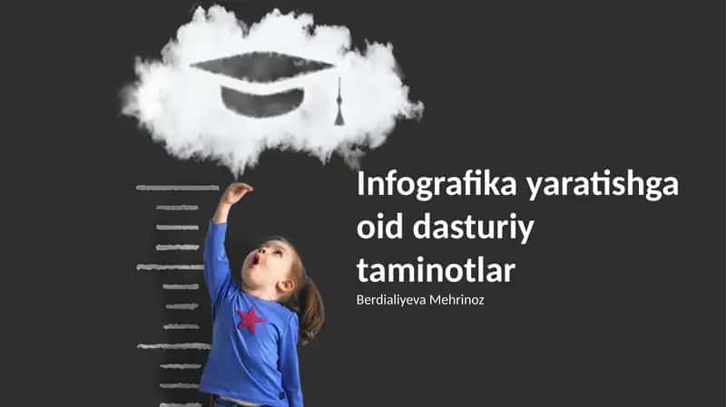 Infografika yaratishga oid dasturiy taminotlar